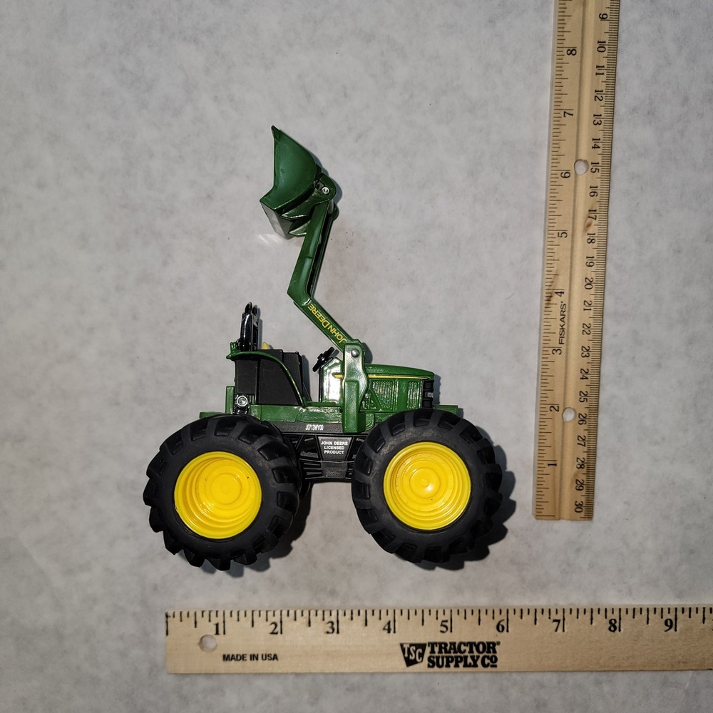 ERTL John Deere Monster Treads Tractor Toy with Front Loader J0713WY00 - Picture 10 of 11